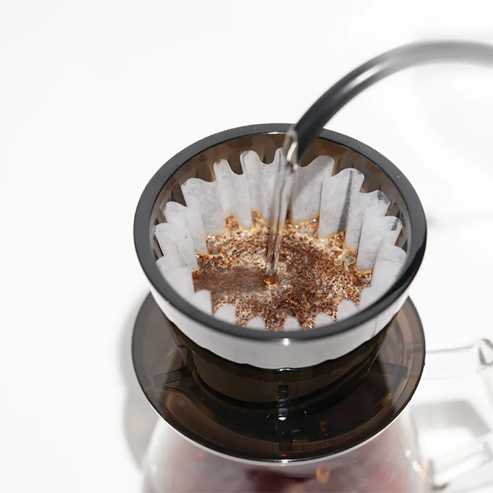 Crystal Eye B75 Dripper PCTG Amber Black and Transparent - Image 4