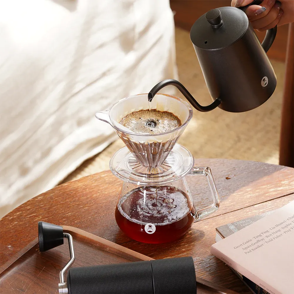 TIMEMORE Crystal Eye Brewer Set PCTG Dripper 02 - Image 4