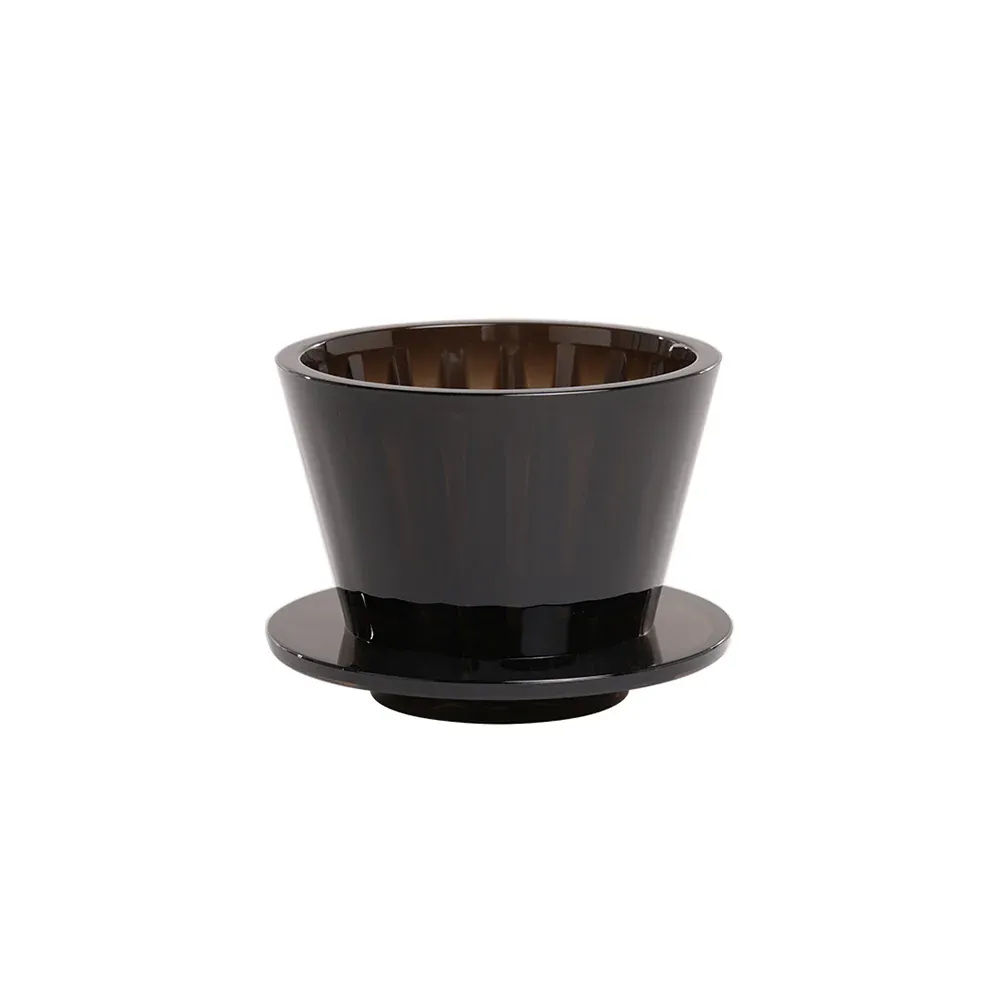 Crystal Eye B75 Dripper PCTG Amber Black and Transparent - Image 3