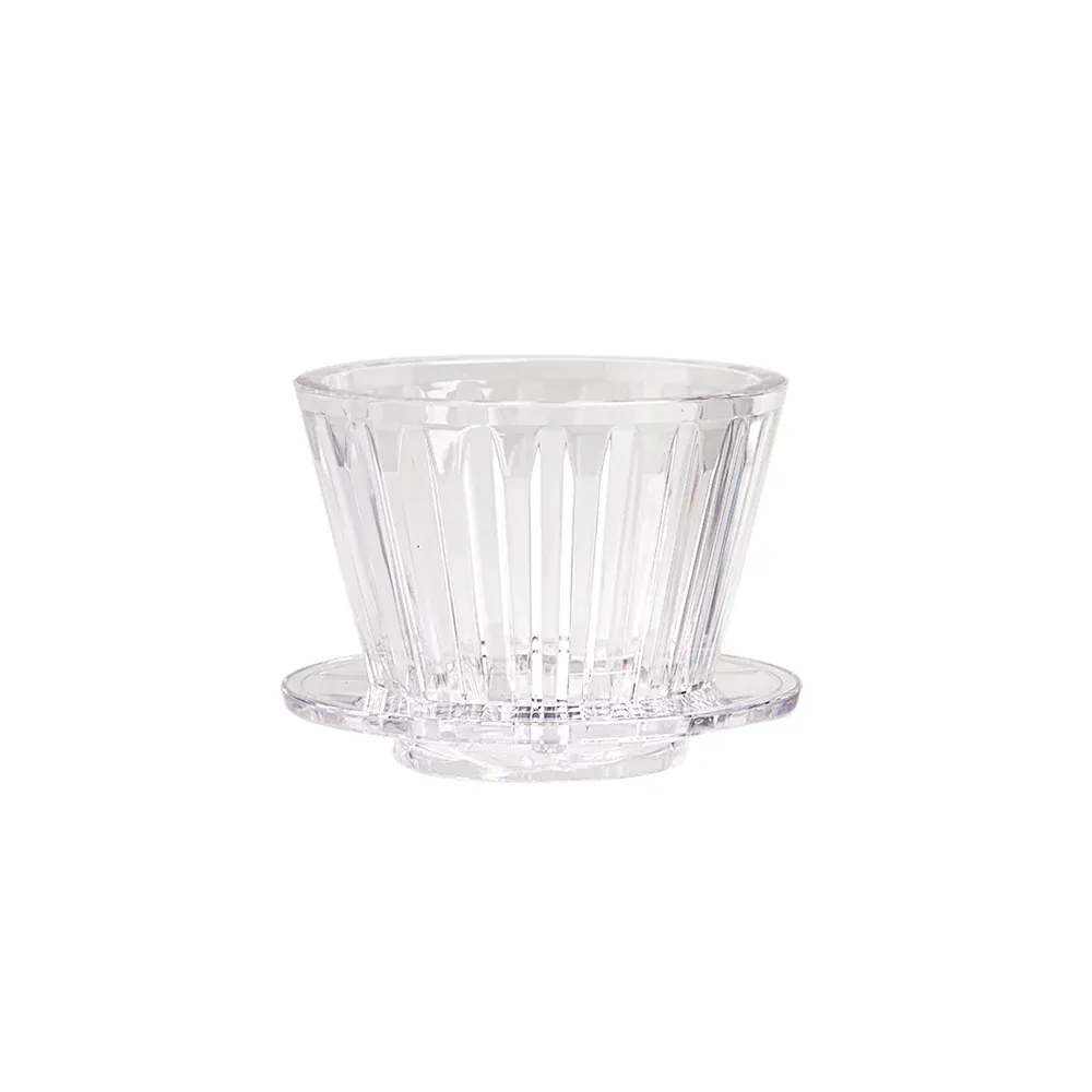 Crystal Eye B75 Dripper PCTG Amber Black and Transparent - Image 2