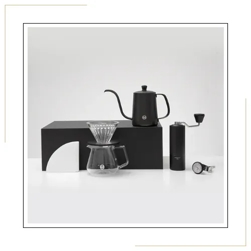 C3S Pour Over Set Fish 03 Black